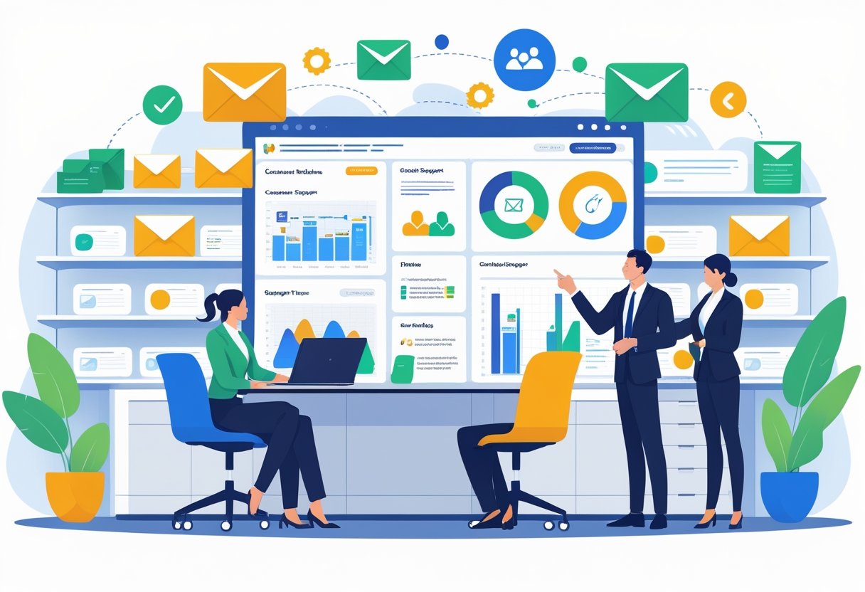 Customized Business Mail Support for Efficient Communication